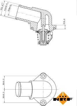 NRF 725037 - Termostats, Dzesēšanas šķidrums ps1.lv