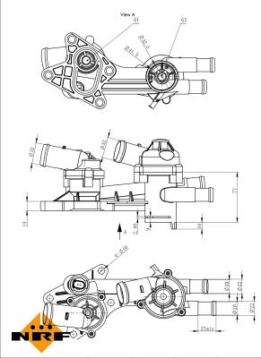 NRF 725179 - Termostats, Dzesēšanas šķidrums ps1.lv