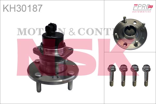 NSK KH30187 - Riteņa rumbas gultņa komplekts ps1.lv