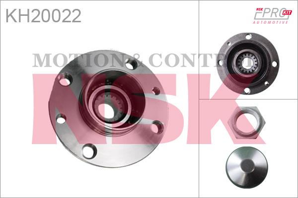 NSK KH20022 - Riteņa rumbas gultņa komplekts ps1.lv