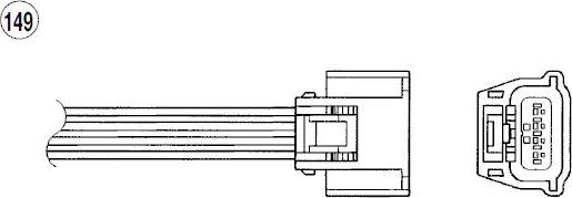 NTK 90848 - Lambda zonde ps1.lv