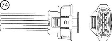 NTK 91126 - Lambda zonde ps1.lv