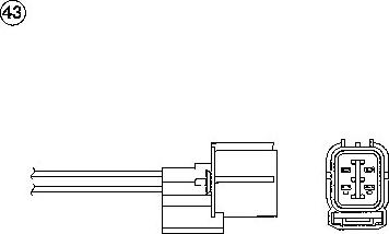 NTK 95100 - Lambda zonde ps1.lv