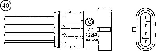 NTK 0236 - Lambda zonde ps1.lv