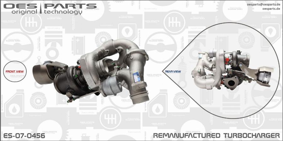 OES PARTS ES-07-0456 - Kompresors, Turbopūte ps1.lv