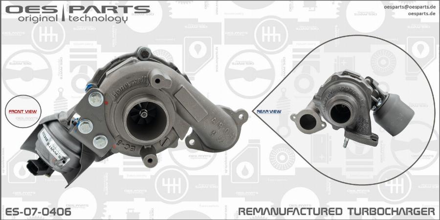 OES PARTS ES-07-0406 - Kompresors, Turbopūte ps1.lv