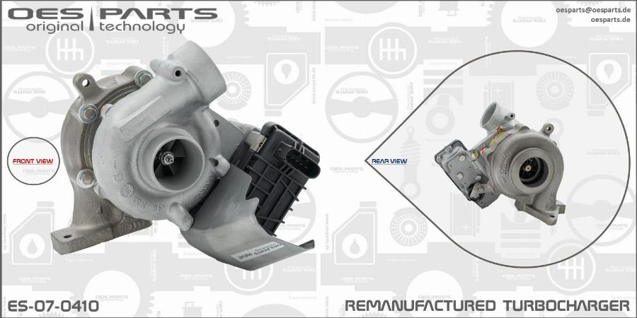 OES PARTS ES-07-0410 - Kompresors, Turbopūte ps1.lv