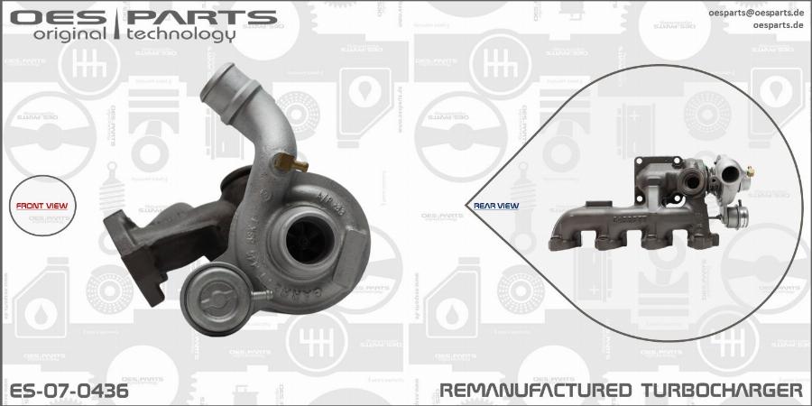 OES PARTS ES-07-0436 - Kompresors, Turbopūte ps1.lv