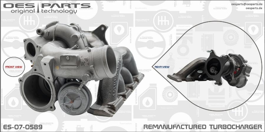 OES PARTS ES-07-0589 - Kompresors, Turbopūte ps1.lv