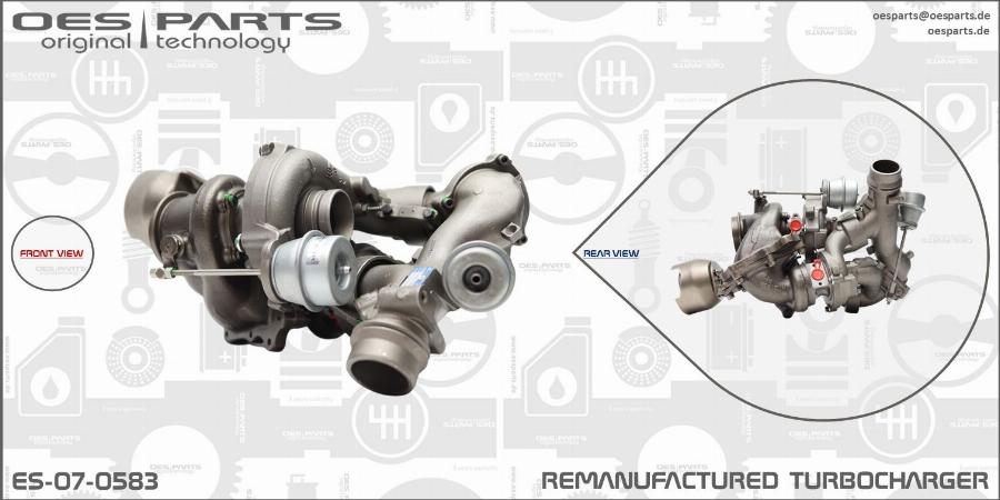 OES PARTS ES-07-0583 - Kompresors, Turbopūte ps1.lv