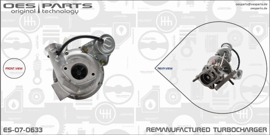 OES PARTS ES-07-0633 - Kompresors, Turbopūte ps1.lv