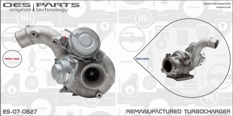 OES PARTS ES-07-0627 - Kompresors, Turbopūte ps1.lv