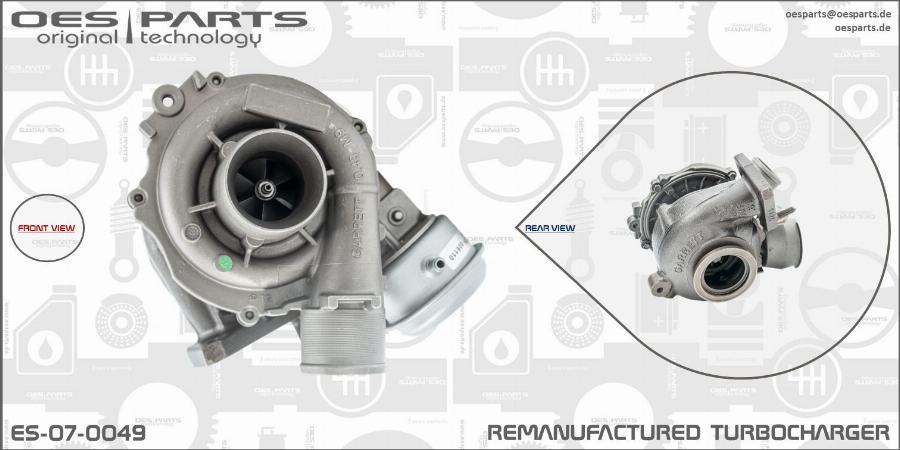 OES PARTS ES-07-0049 - Kompresors, Turbopūte ps1.lv