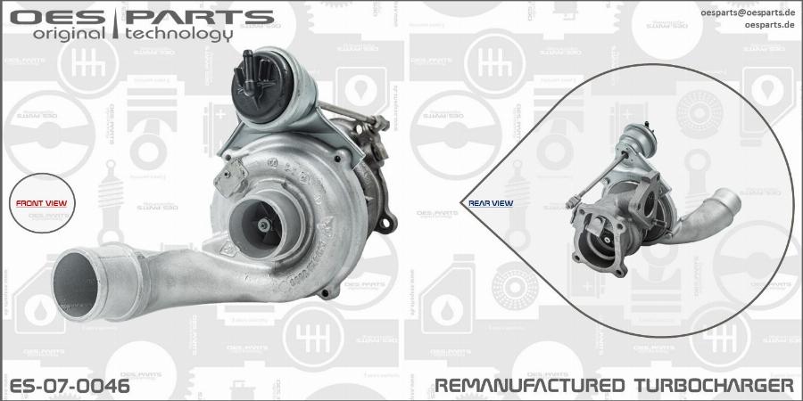 OES PARTS ES-07-0046 - Kompresors, Turbopūte ps1.lv