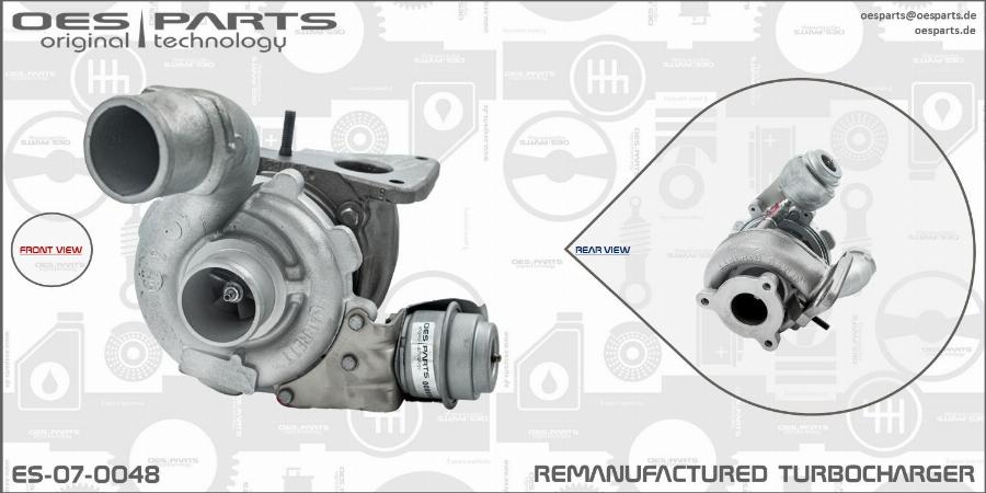 OES PARTS ES-07-0048 - Kompresors, Turbopūte ps1.lv