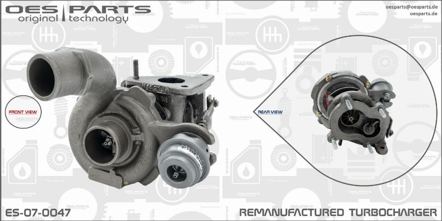 OES PARTS ES-07-0047 - Kompresors, Turbopūte ps1.lv