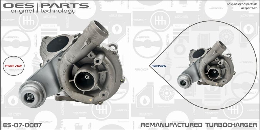 OES PARTS ES-07-0087 - Kompresors, Turbopūte ps1.lv