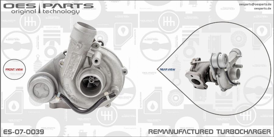 OES PARTS ES-07-0039 - Kompresors, Turbopūte ps1.lv