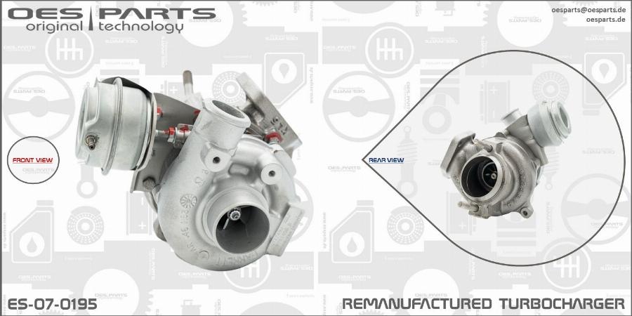 OES PARTS ES-07-0195 - Kompresors, Turbopūte ps1.lv