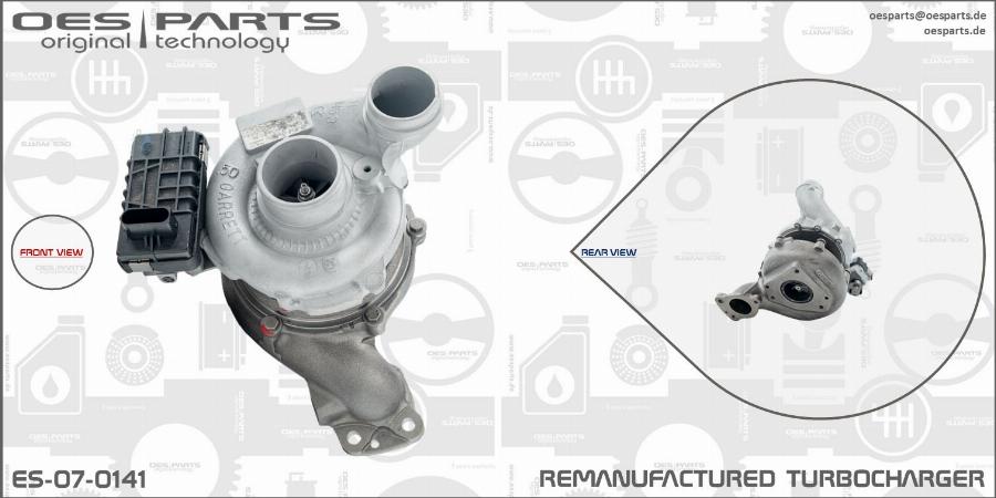 OES PARTS ES-07-0141 - Kompresors, Turbopūte ps1.lv