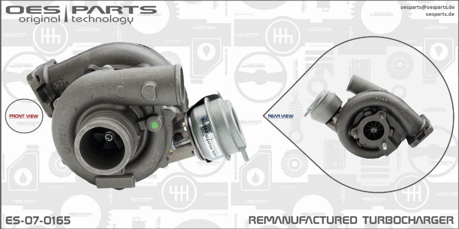 OES PARTS ES-07-0165 - Kompresors, Turbopūte ps1.lv