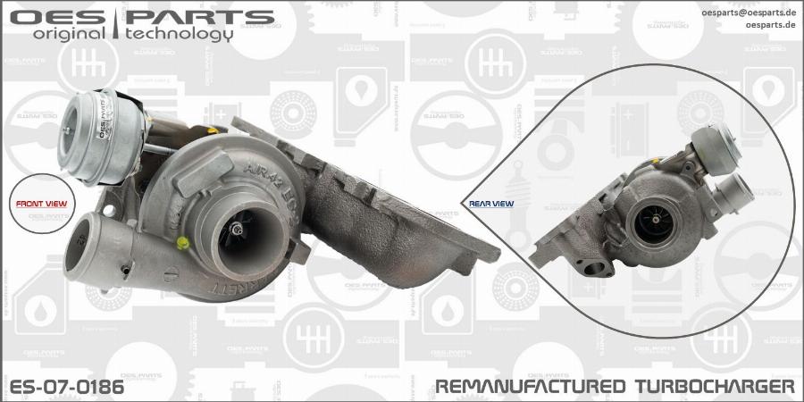 OES PARTS ES-07-0186 - Kompresors, Turbopūte ps1.lv