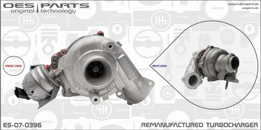 OES PARTS ES-07-0396 - Kompresors, Turbopūte ps1.lv