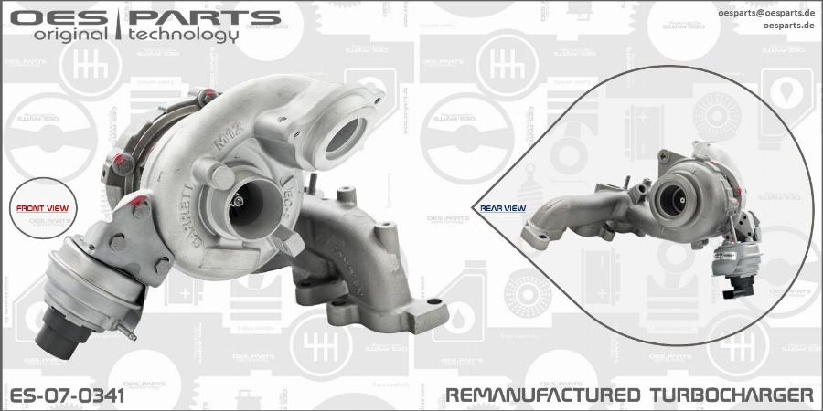 OES PARTS ES-07-0341 - Kompresors, Turbopūte ps1.lv