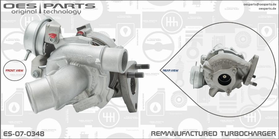 OES PARTS ES-07-0348 - Kompresors, Turbopūte ps1.lv