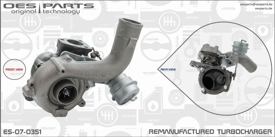 OES PARTS ES-07-0351 - Kompresors, Turbopūte ps1.lv