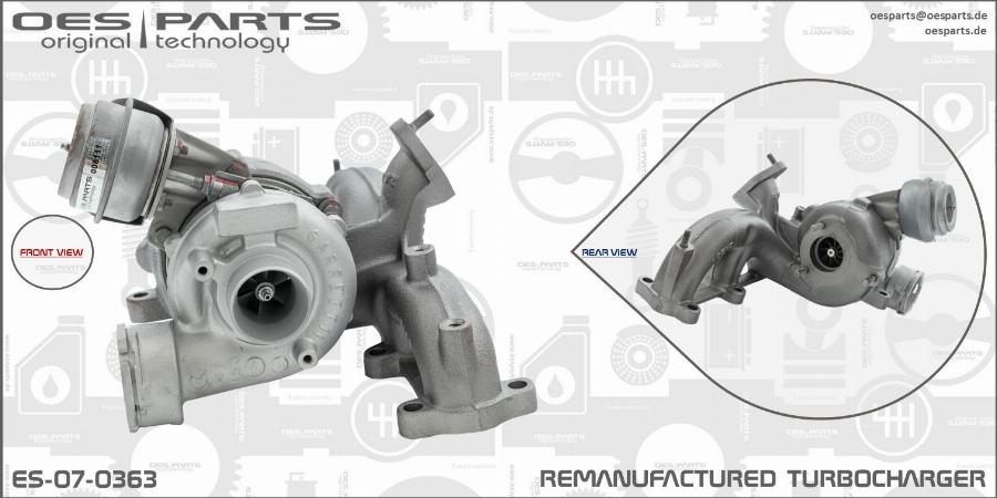 OES PARTS ES-07-0363 - Kompresors, Turbopūte ps1.lv