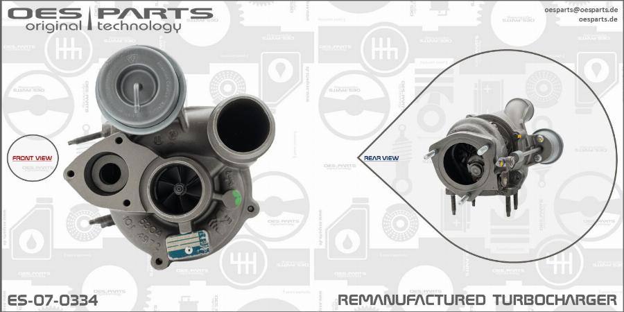 OES PARTS ES-07-0334 - Kompresors, Turbopūte ps1.lv