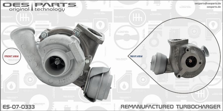 OES PARTS ES-07-0333 - Kompresors, Turbopūte ps1.lv