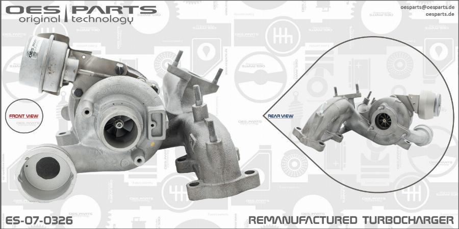 OES PARTS ES-07-0326 - Kompresors, Turbopūte ps1.lv