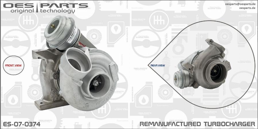 OES PARTS ES-07-0374 - Kompresors, Turbopūte ps1.lv