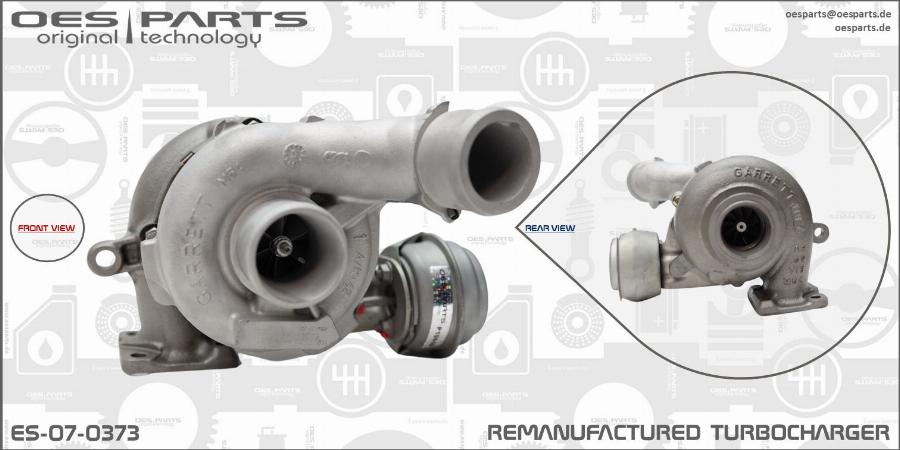 OES PARTS ES-07-0373 - Kompresors, Turbopūte ps1.lv