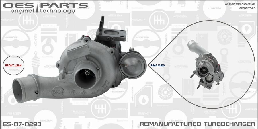 OES PARTS ES-07-0293 - Kompresors, Turbopūte ps1.lv