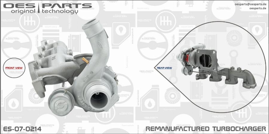 OES PARTS ES-07-0214 - Kompresors, Turbopūte ps1.lv