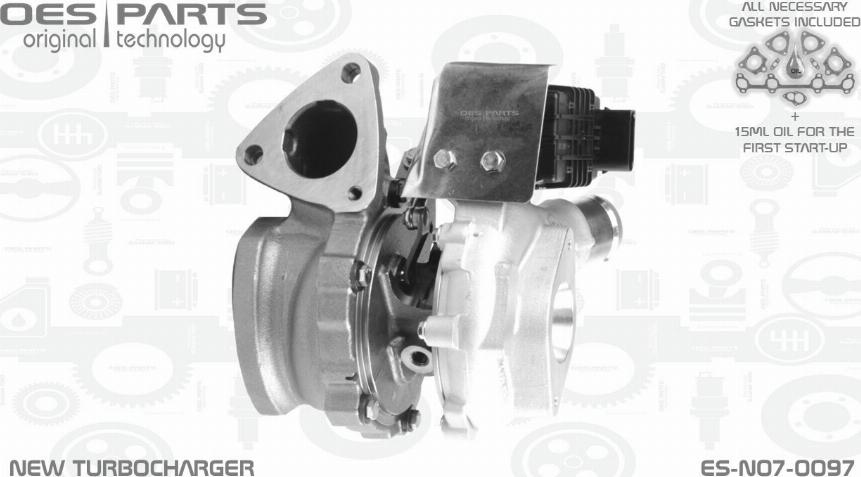 OES PARTS ES-N07-0097 - Kompresors, Turbopūte ps1.lv