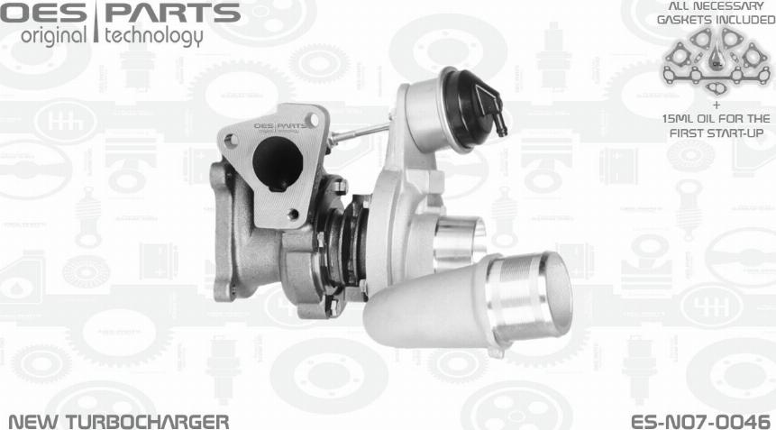 OES PARTS ES-N07-0046 - Kompresors, Turbopūte ps1.lv