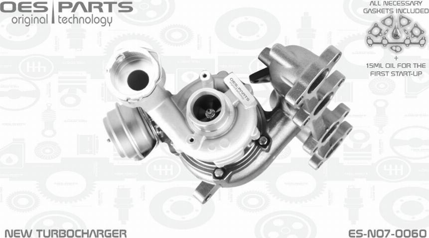 OES PARTS ES-N07-0060 - Kompresors, Turbopūte ps1.lv