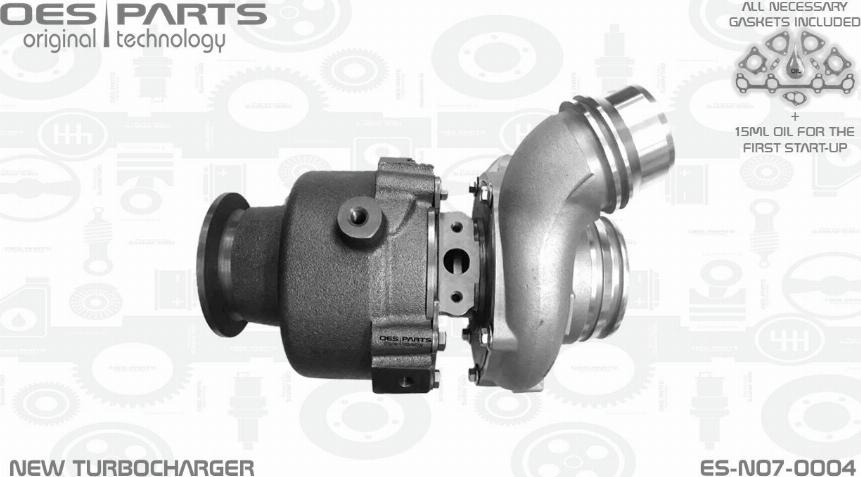 OES PARTS ES-N07-0004 - Kompresors, Turbopūte ps1.lv