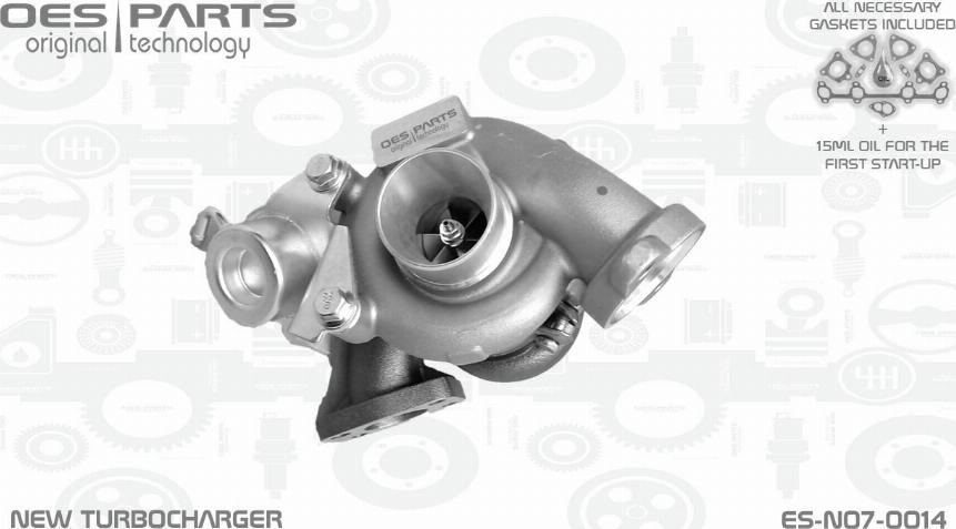 OES PARTS ES-N07-0014 - Kompresors, Turbopūte ps1.lv