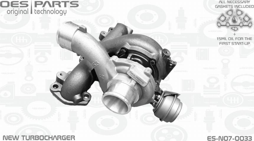 OES PARTS ES-N07-0033 - Kompresors, Turbopūte ps1.lv