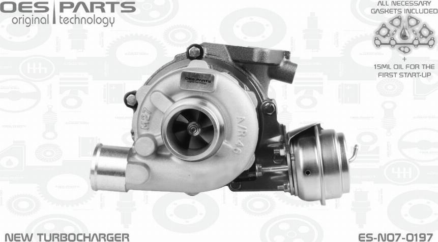 OES PARTS ES-N07-0197 - Kompresors, Turbopūte ps1.lv