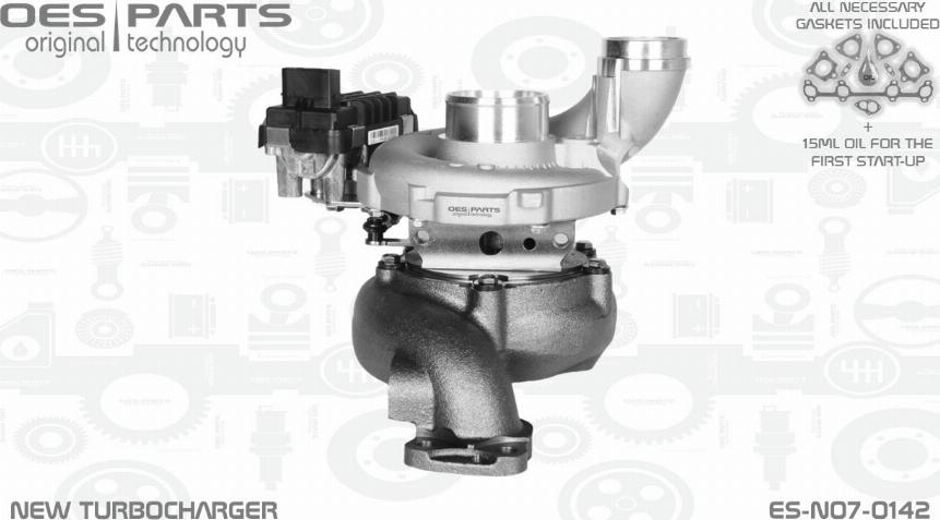 OES PARTS ES-N07-0142 - Kompresors, Turbopūte ps1.lv