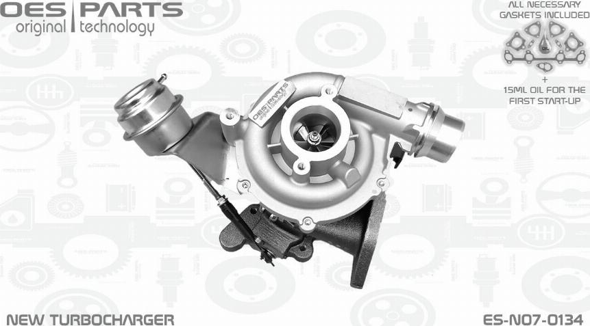 OES PARTS ES-N07-0134 - Kompresors, Turbopūte ps1.lv