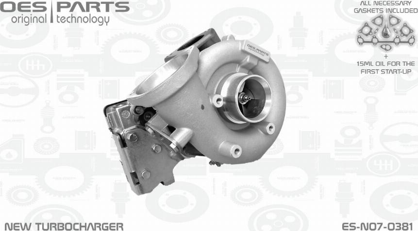 OES PARTS ES-N07-0381 - Kompresors, Turbopūte ps1.lv