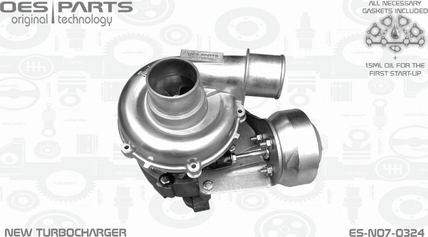 OES PARTS ES-N07-0324 - Kompresors, Turbopūte ps1.lv