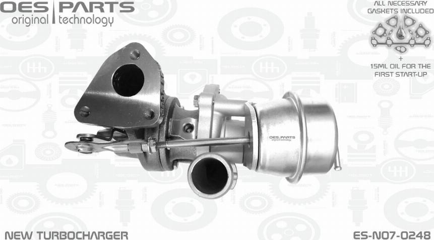 OES PARTS ES-N07-0248 - Kompresors, Turbopūte ps1.lv